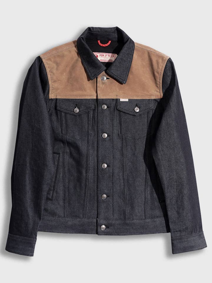 Denim Rambler Jacket for wholesale by Iron & Resin