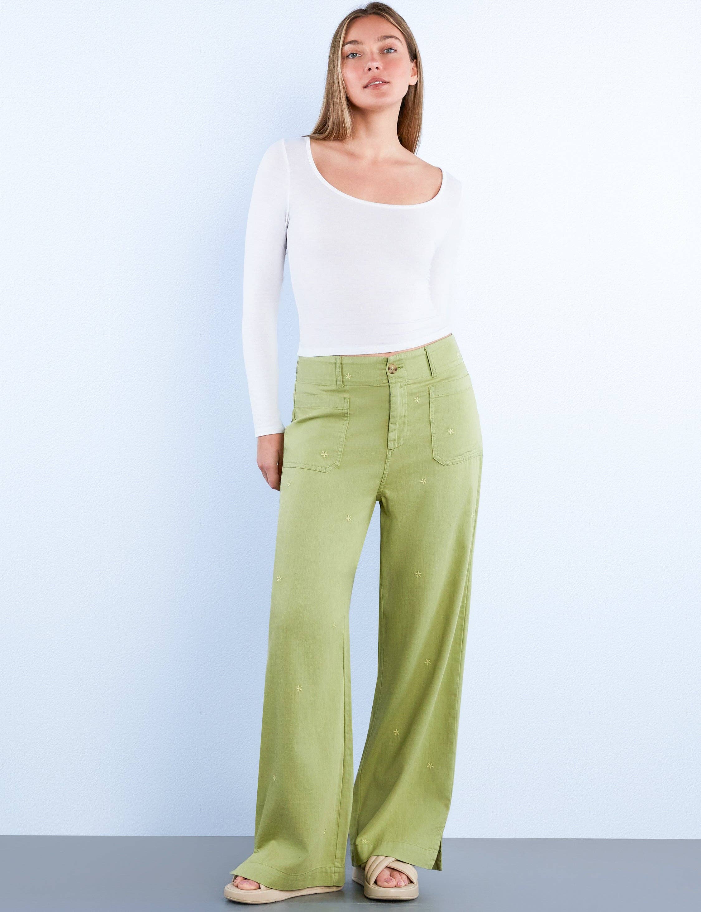 Fern Star-Studded Pants for wholesale on Faire0