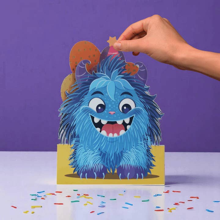 WB012 - Monster (6 cards) for wholesale by Alljoy Design