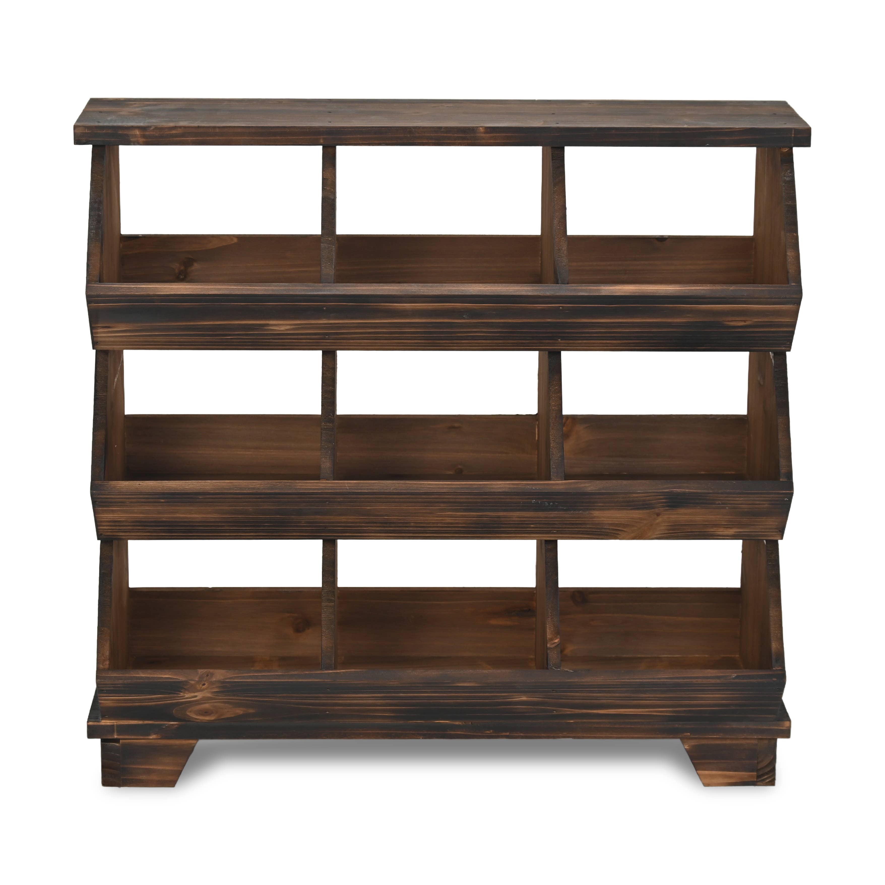 Cheungs Home Decor - Wholesale Display Shelf - Linden 9 Pocket Wooden Table Shelf5