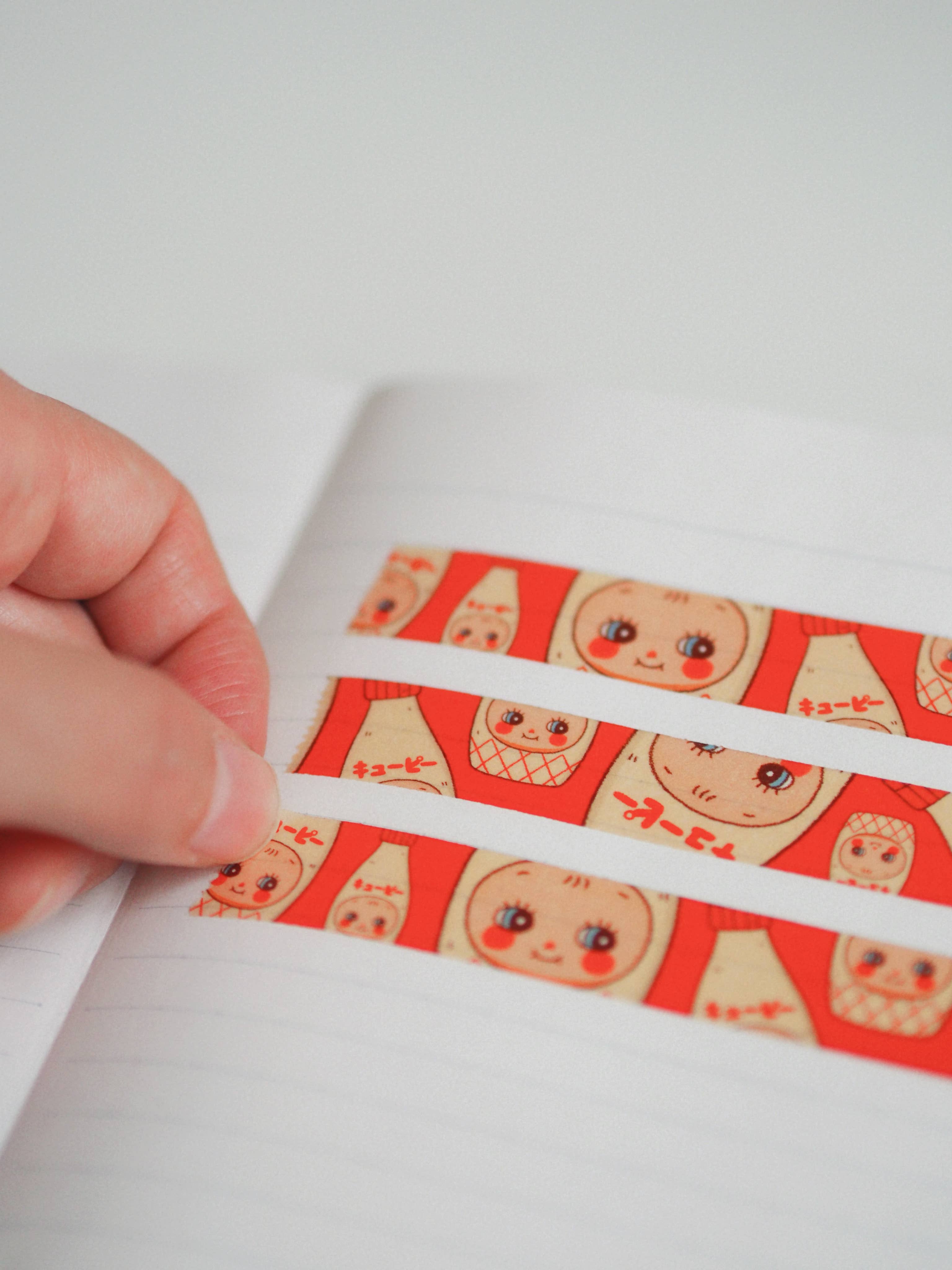 natamori – wholesale Washi tape – Kewpie Mayo Sonny Trinkets — Washi Tape1