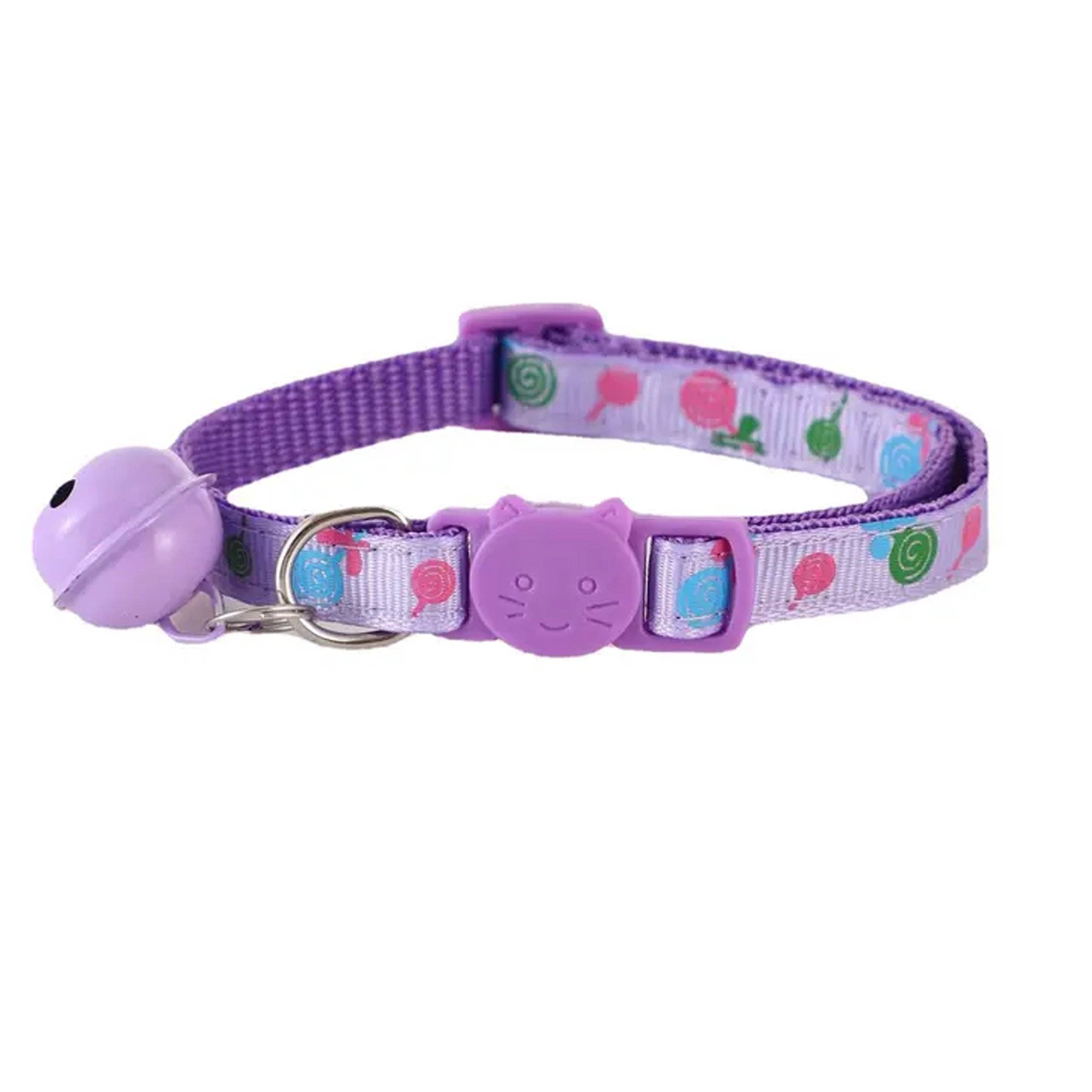 Super Santa - Wholesale Pet Collar - Cat - Printed Cat Collar with Bell - Bulk Assorted2