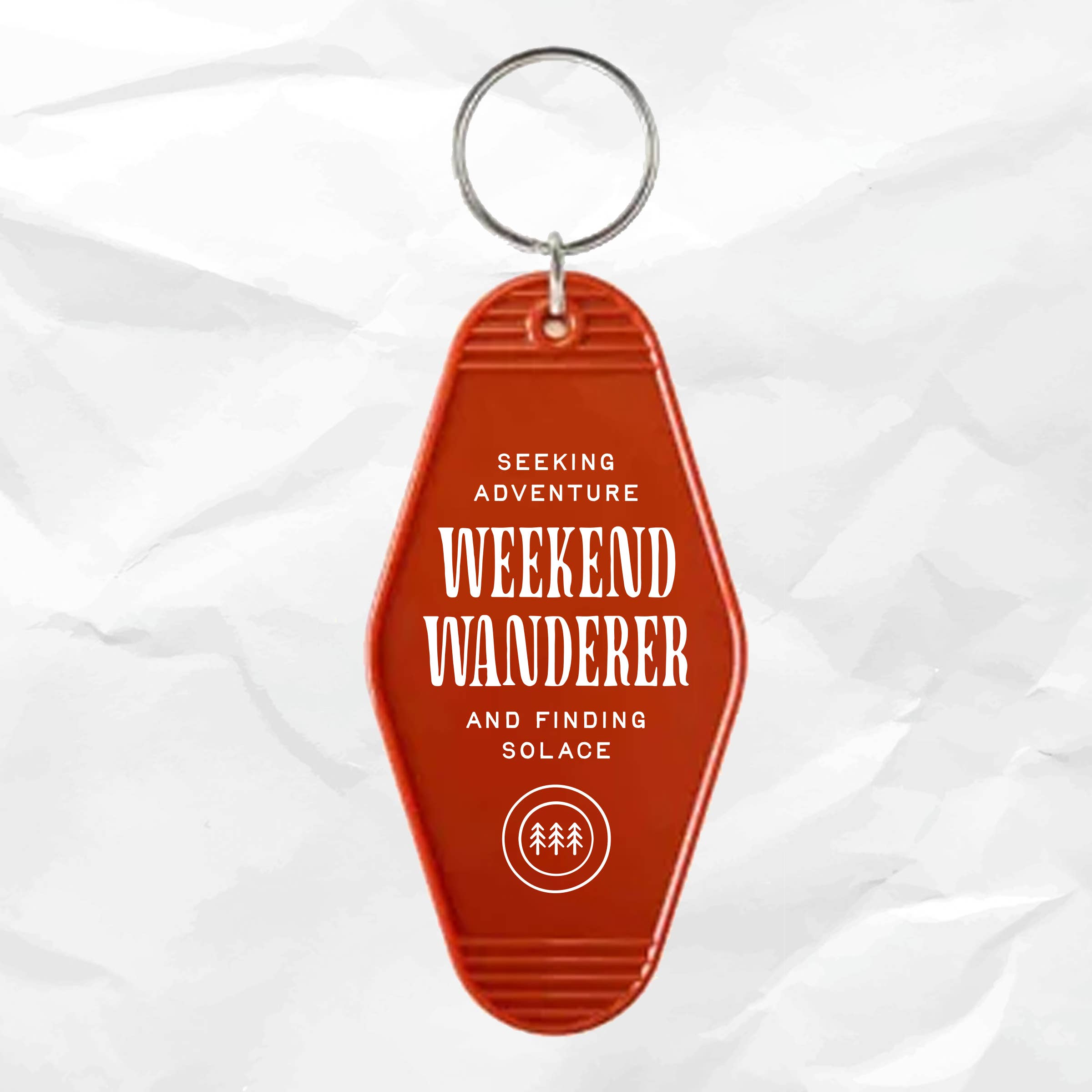 Up North Boutique - Vendita all'ingrosso Portachiavi - Unisex - Portachiavi Vintage Ispirato al Motel Weekend Wanderer0