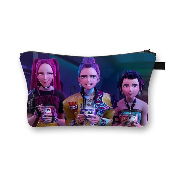 Trousse de toilette portable chasseurs de démons KPOP pour la vente par Little Trendy