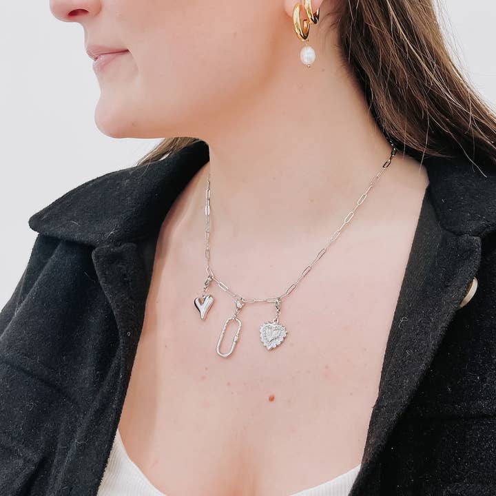 Pretty Simple - Wholesale Pendant/Charm Necklace - Chanelle Custom Charm Necklace Chains - WATERPROOF