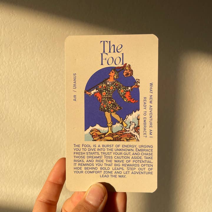 FLEURS - Wholesale Tarot/Oracle Card - TALIA TAROT DECK ❈ with correspondence/messages + astrology5