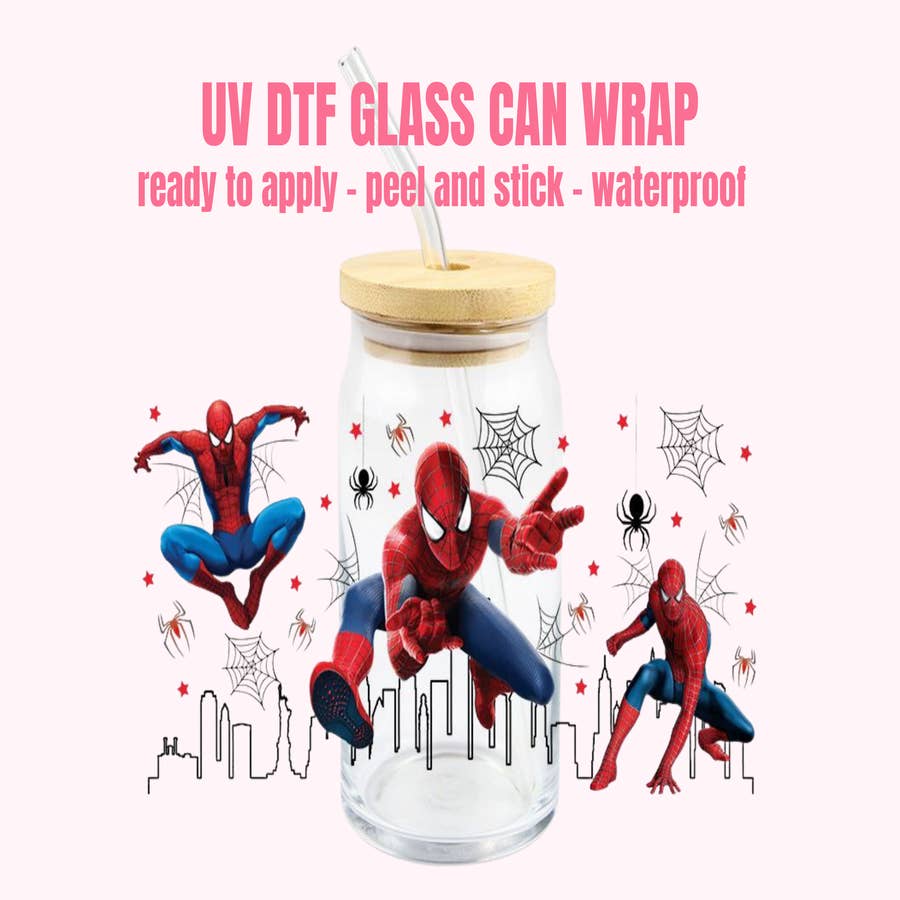 Caffinated UV DTF cup wrap