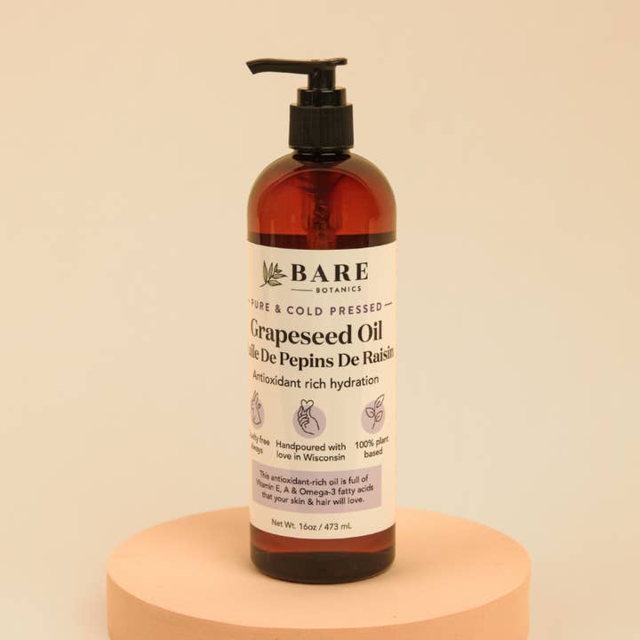 Grapeseed Oil for wholesale by Bare Botanics