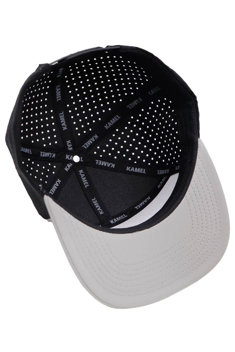 Cap Zone - Wholesale Trucker Hat - Unisex - Two Tone 7 Panel Digital Punch Perforated Snapback17