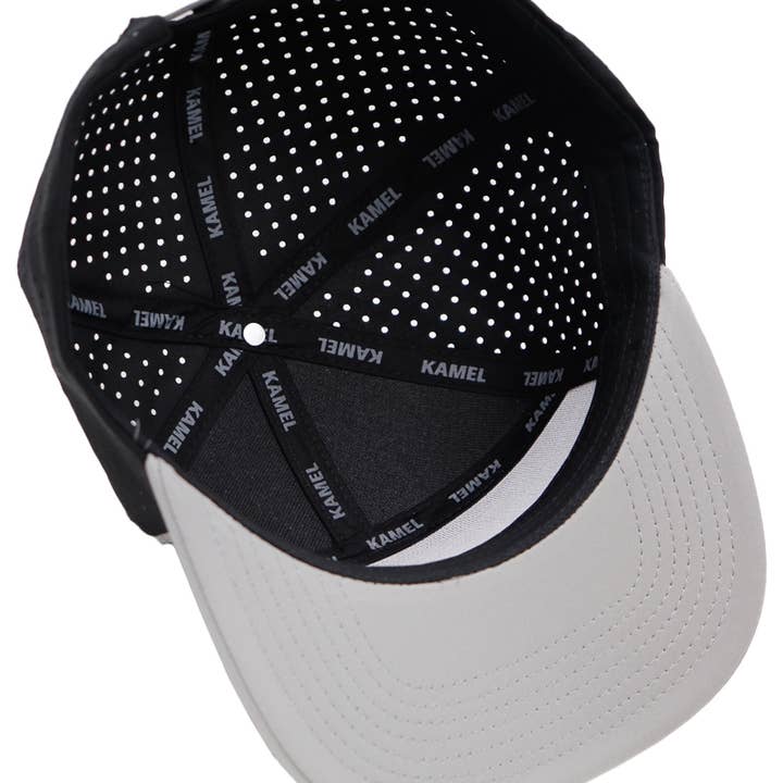 Cap Zone - Wholesale Trucker Hat - Unisex - Two Tone 7 Panel Digital Punch Perforated Snapback17