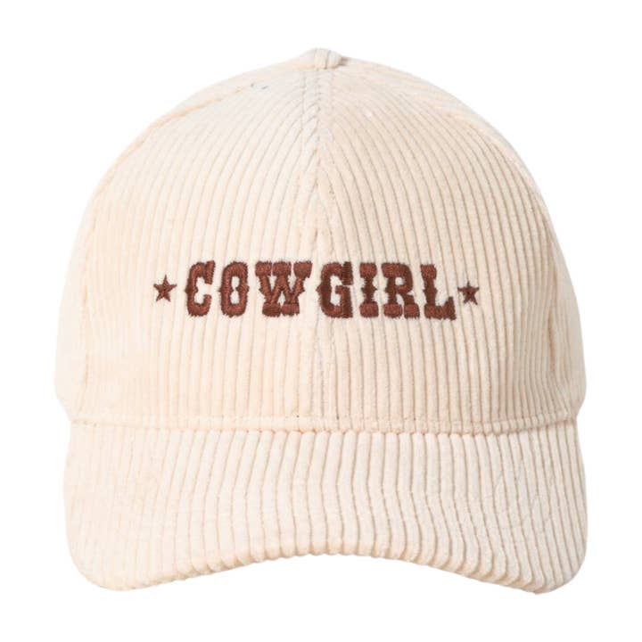 David And Young - Wholesale Baseball Cap - Women's - WESTERN COWGIRL CORDUROY Fall Winter Baseball Hat3