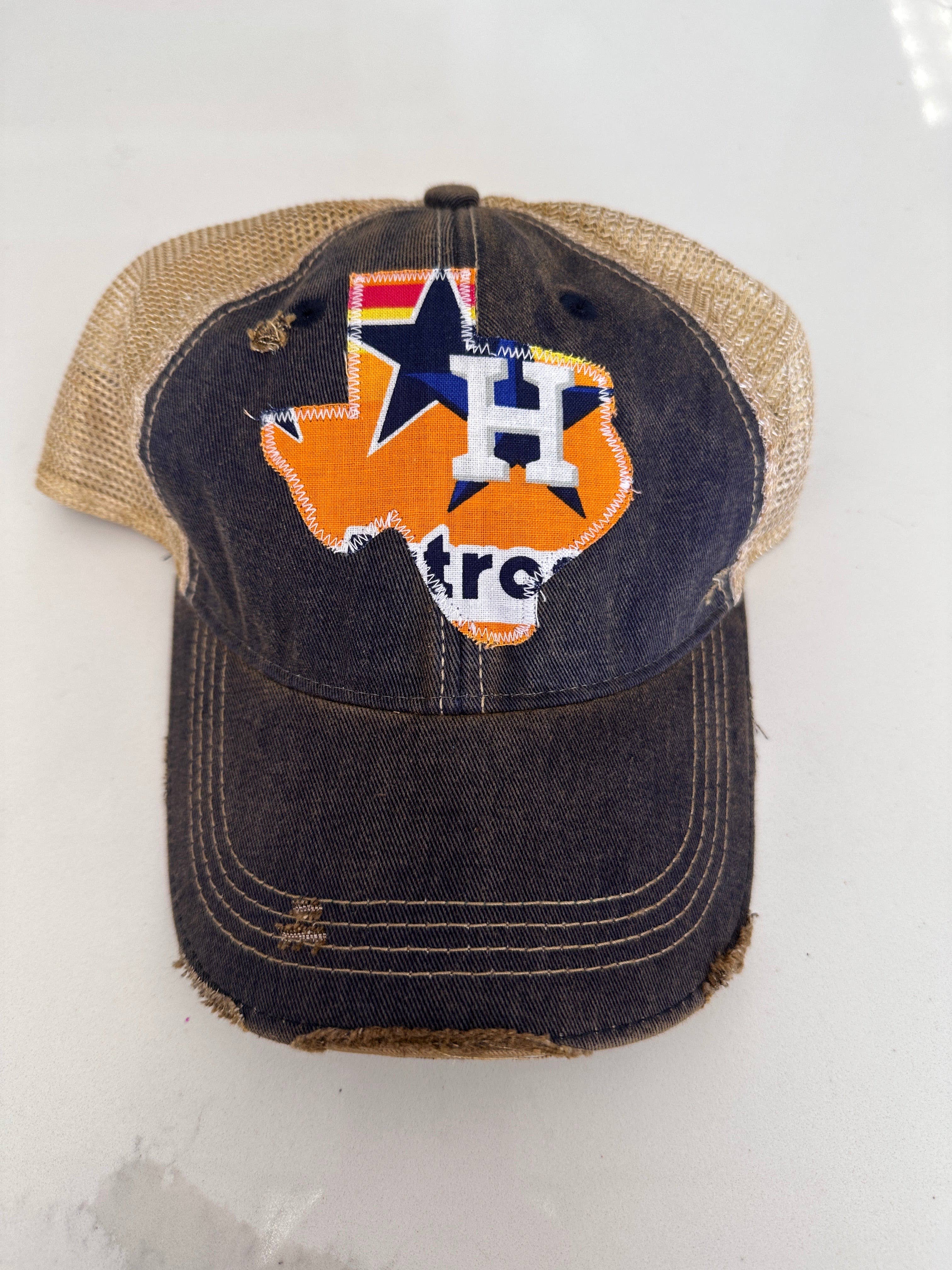 Sweet Texas Treasures - Wholesale Trucker Hat - Unisex - Throwback Houston Texas Dirty Trucker Hat 6