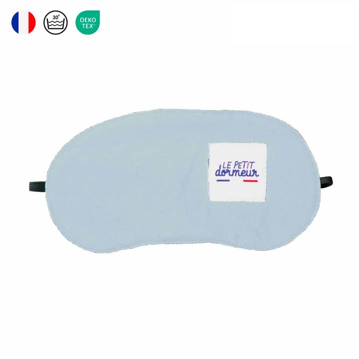 Maschera per dormire - Azzurro per la vendita all'ingrosso da parte di Le Petit Dormeur
