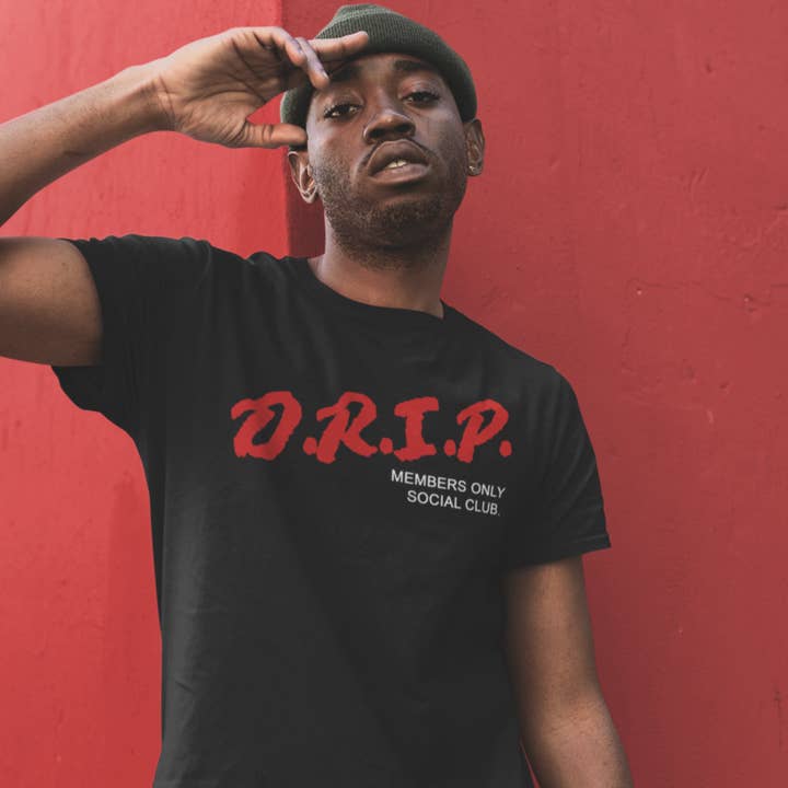 BKLYN LEAGUE - Wholesale Screen Printed T-Shirt - Men's - DRIP Social Club Tee