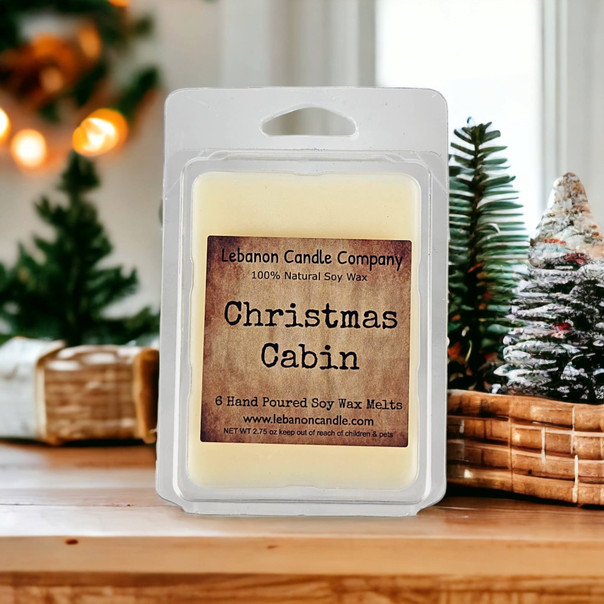 Lebanon Candle Company - Vente Fondants - Pack de vente en gros de cires parfumées de Noël 2025