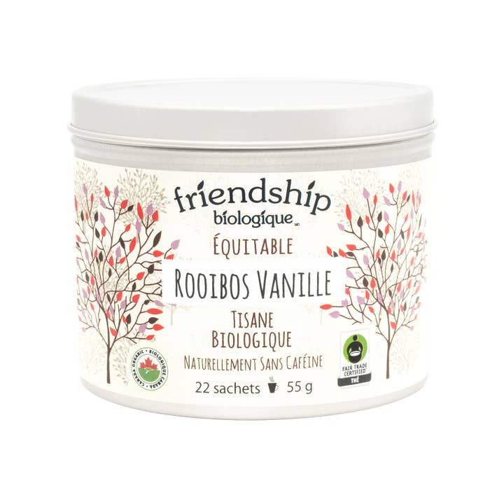 Friendship Organics - Wholesale Tea Bags - Vanilla Rooibos Herbal Tea, Organic and Fair Trade Certified5