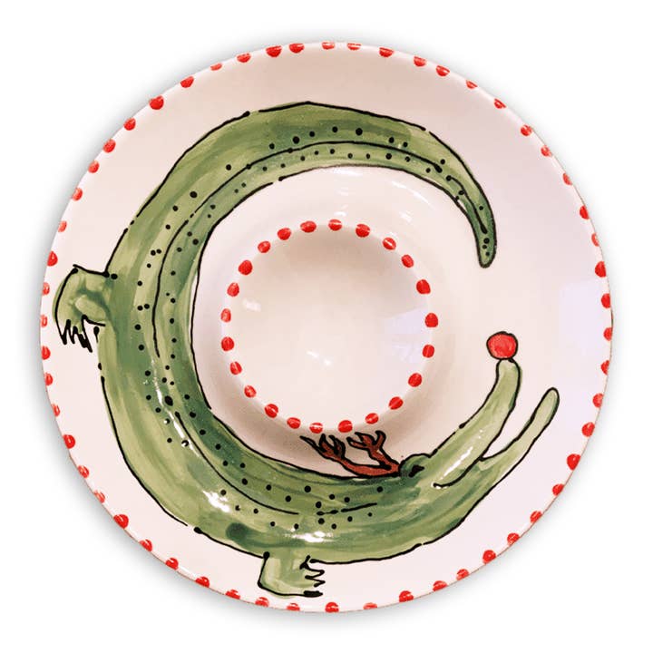Reindeer Alligator Chip and Dip for wholesale by Magnolia Creative Co.