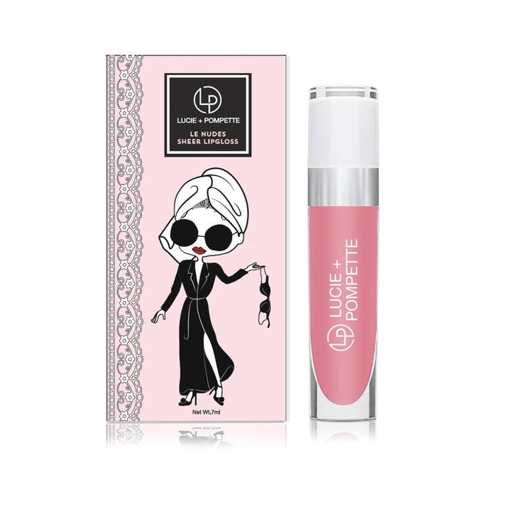 Lucie + Pompette - Wholesale Lip Gloss - Le Nudes Silk Gloss Intro Kit