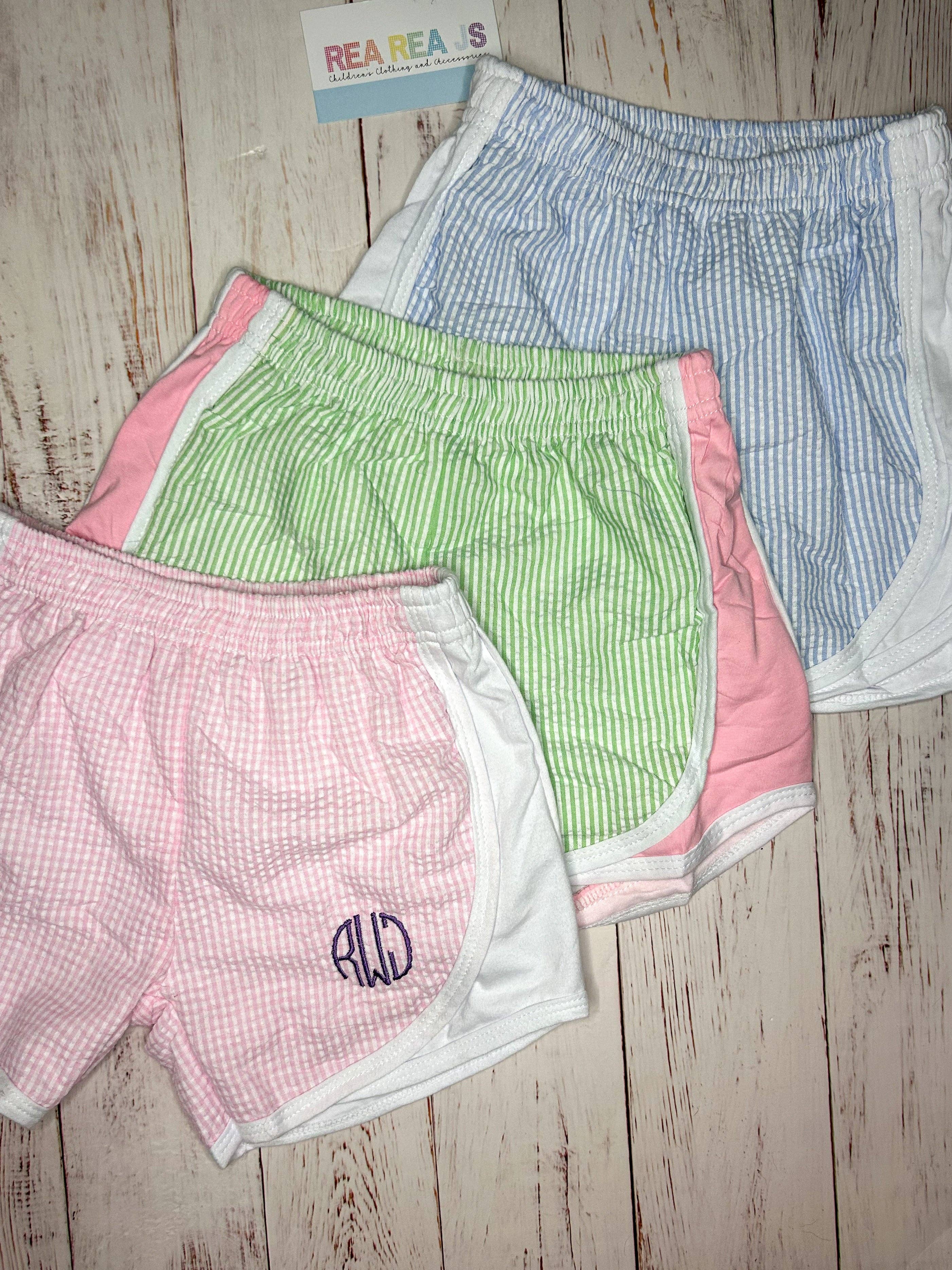 Rea Rea J's - Wholesale Shorts - Kids - Monogrammed Running Shorts7
