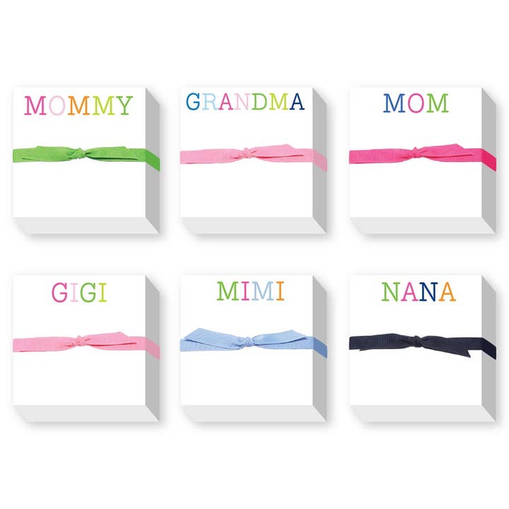 Donovan Designs - Wholesale Notepad - MOTHER'S DAY CHUBBIE NOTEPADS