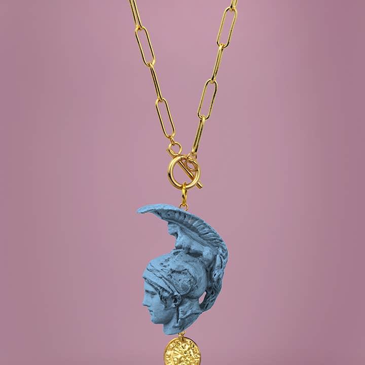 Santart - Wholesale Pendant/Charm Necklace - Ares turquoise necklace1