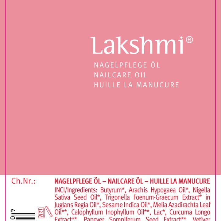 Lakshmi® - Wholesale Nailcare Set - Ayurvedic Nail Care Oil - Demeter NEW2