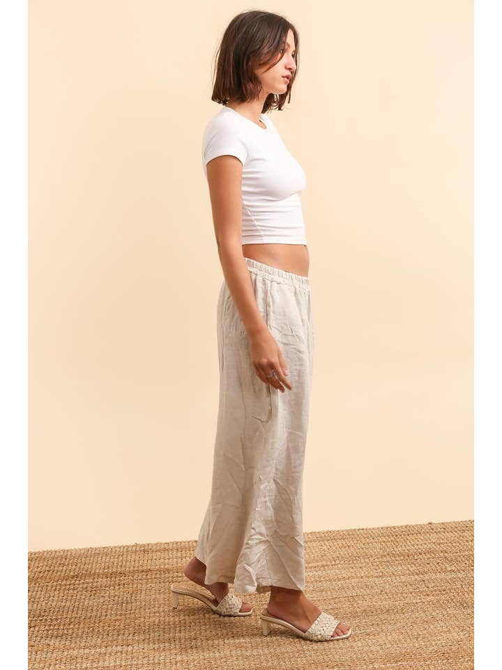 la maison des fibres naturelles – Großhandel Hose – Damen – Leinenhose 6272 aus 100 % Leinen3