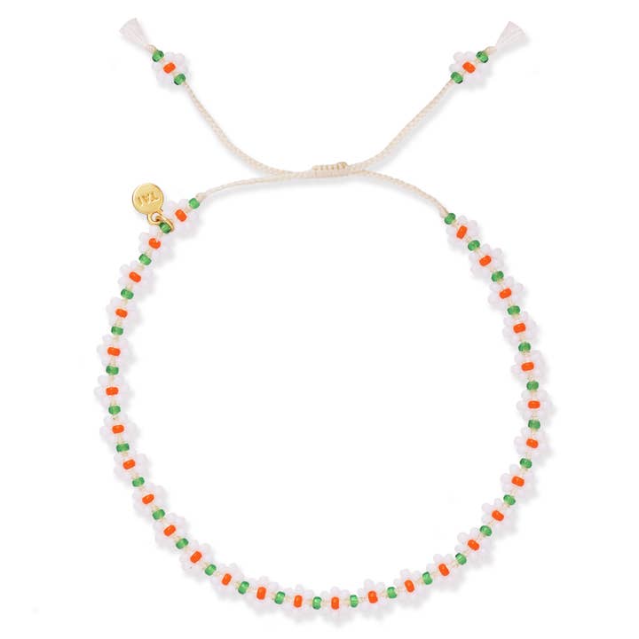 Pulsera de Guirnalda Floral Brillante Hecha a Mano con Cuentas para venta al por mayor de Tai Jewelry