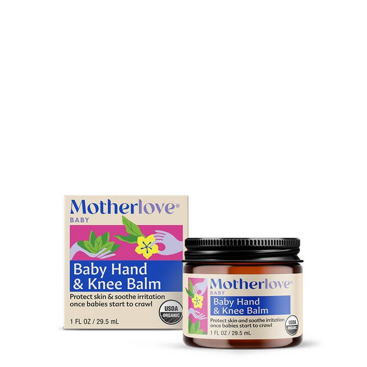 Baby Hand & Knee Balm 1oz for wholesale by Motherlove