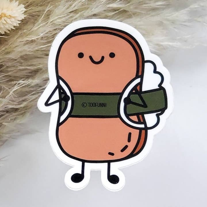 SPAM MUSUBI - Vinyl Sticker for wholesale by Toofunni