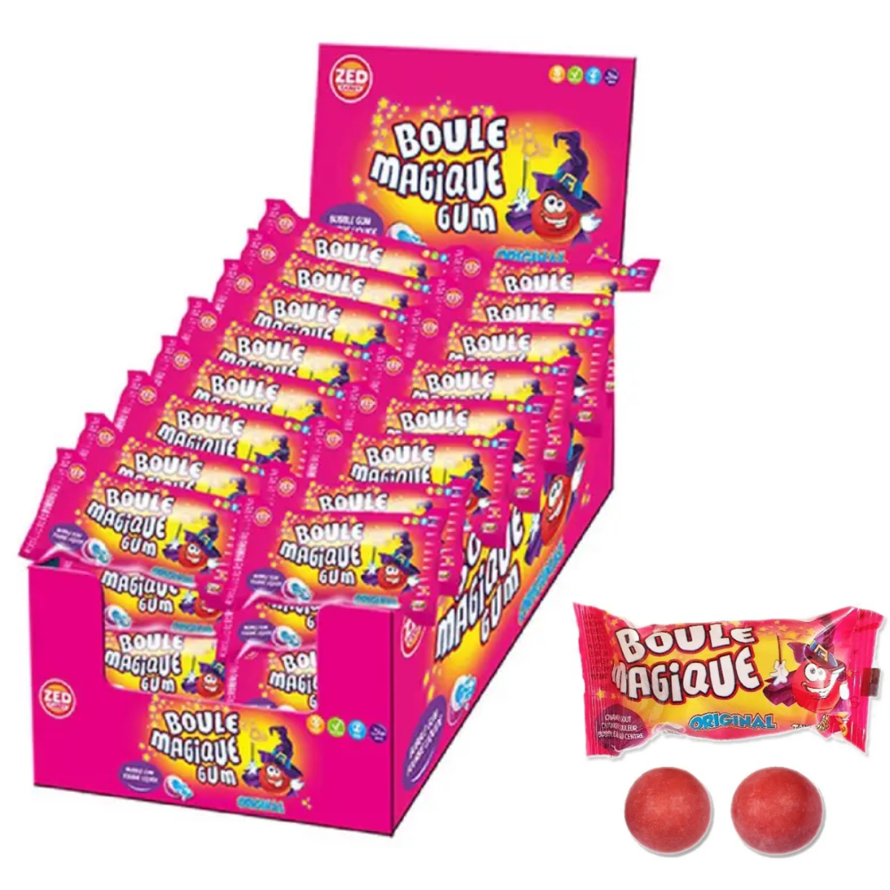123bonbon - Wholesale Chewing Gum - Magic Balls - Red Fruit Flavor 2