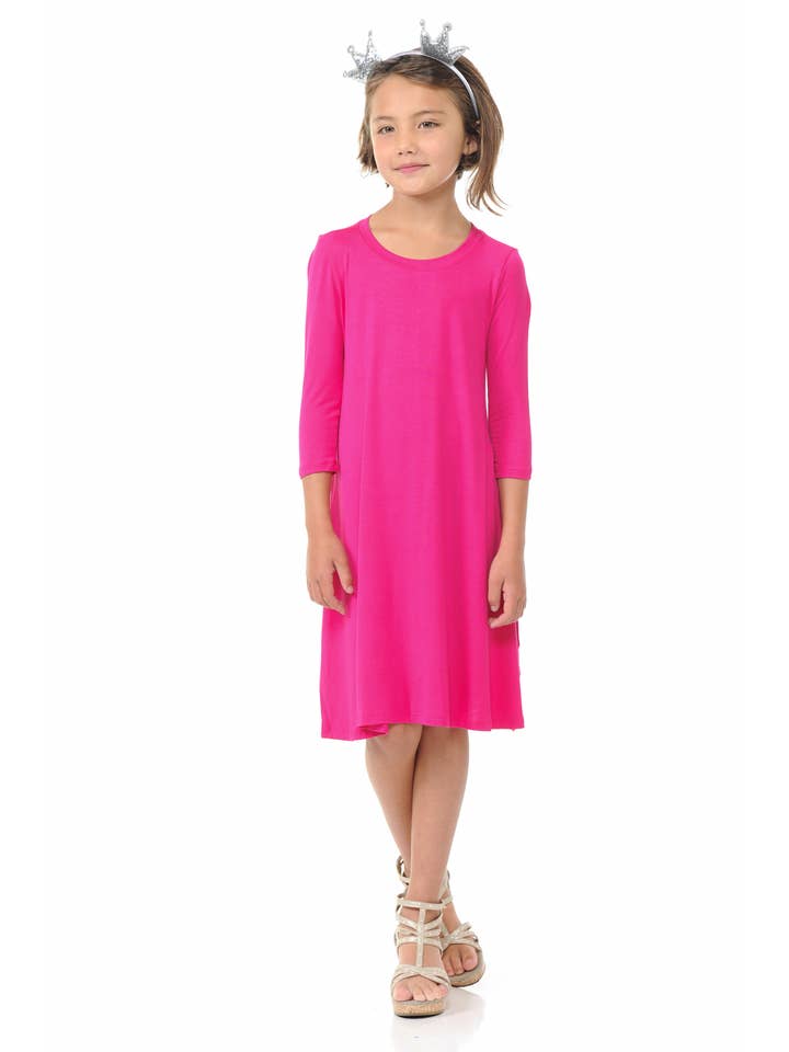 Allium - Wholesale Dress - Kids - Trapeze Dress9