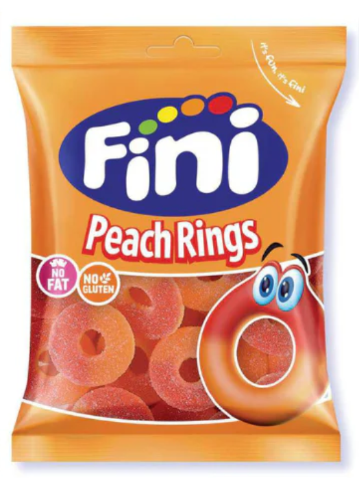 123bonbon - Wholesale Gummy - FINI Peach rings 90g0