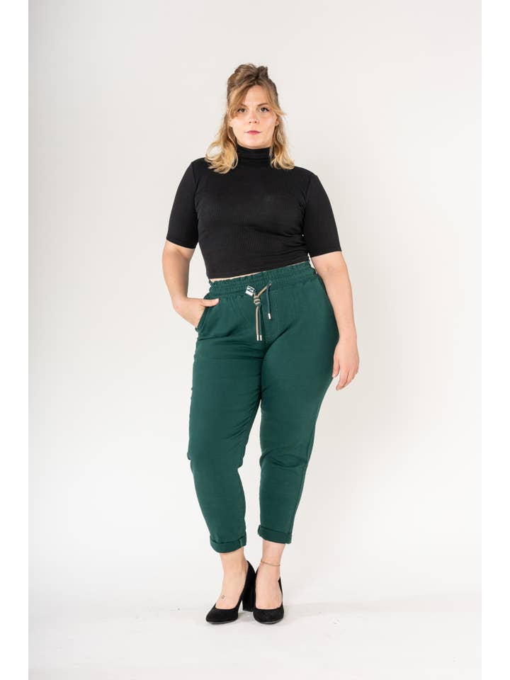 Nina Carter - Wholesale Lounge Sweatpants/Joggers - Women's - Pantajogg curve plus size comfortable Nina Carter P518 27