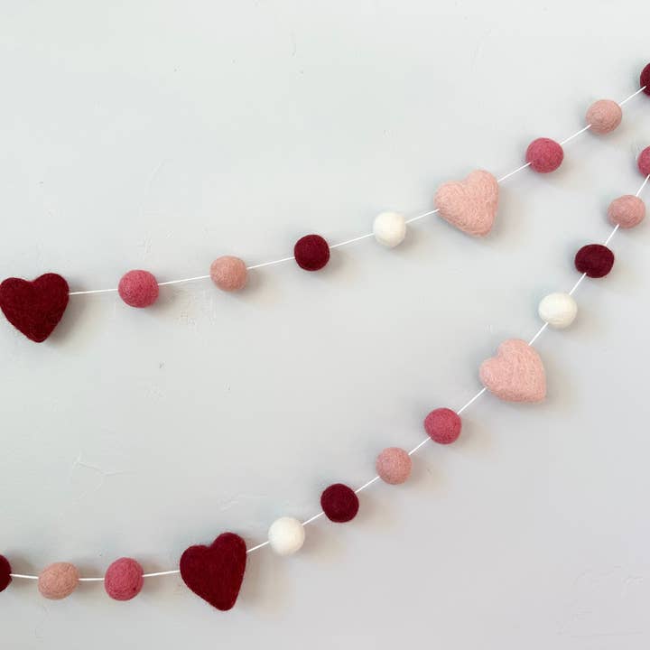 Wool Jamboree - Wholesale Bunting/Garland - Amy's Favorite Heart Garland3