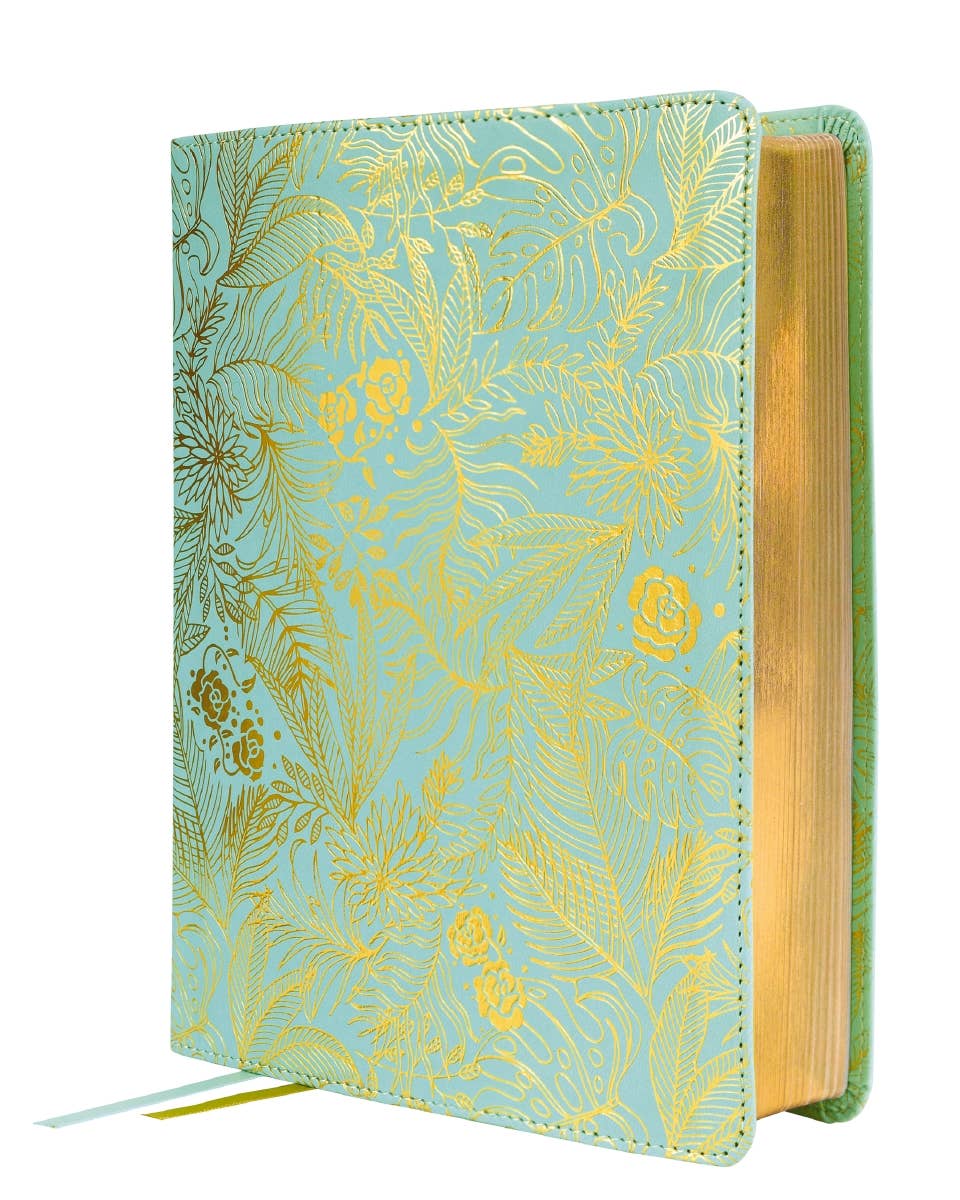 HarperCollins Christian Publishing - Wholesale Journal/Diary - NIV Journal The Word Bible For Women Leathersoft Teal/Gold11