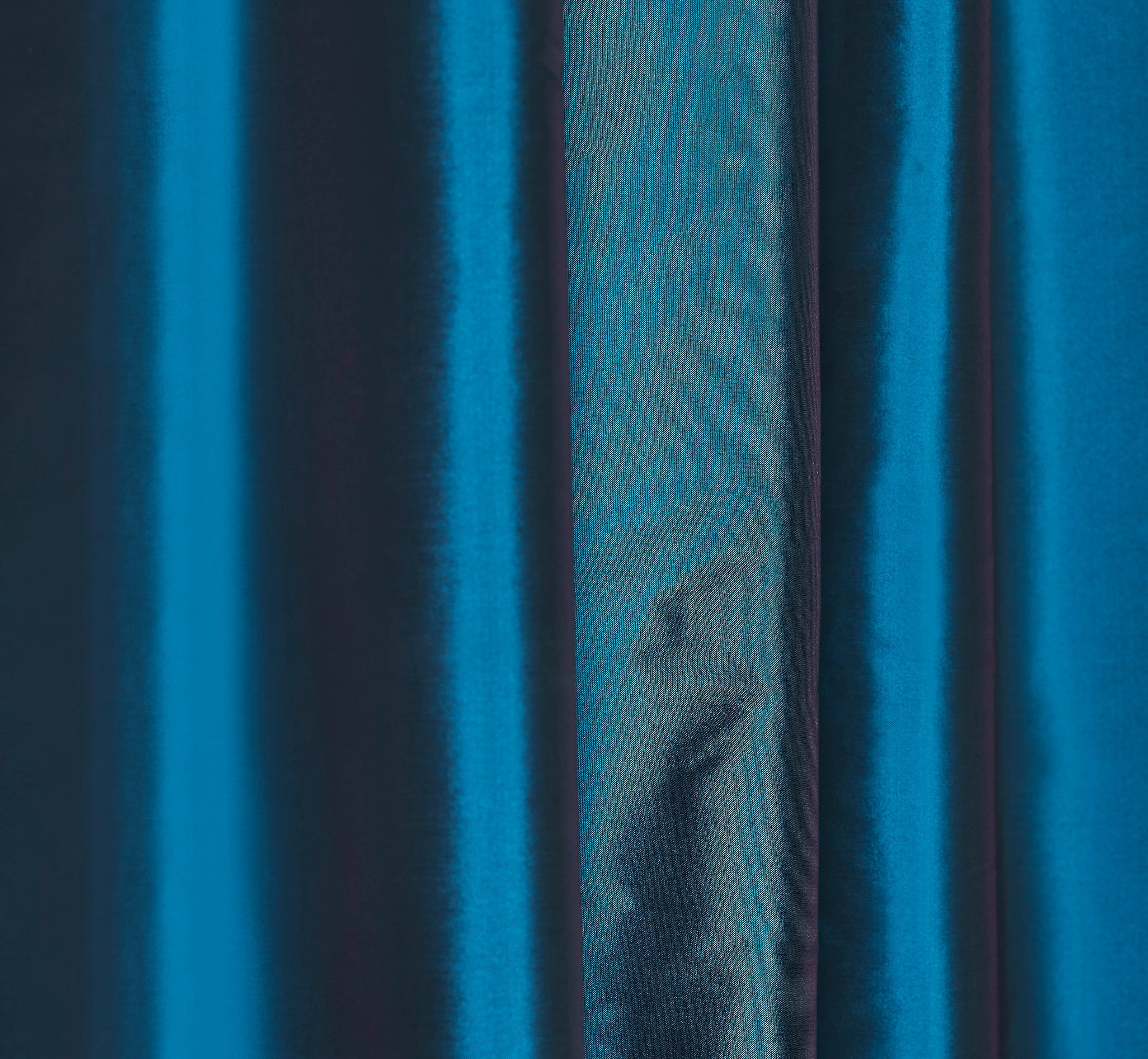 Seafoam azul Cortina Taffetta de Seda Sólida Valência, Azul Seafoam para venda a revendedores na Faire2