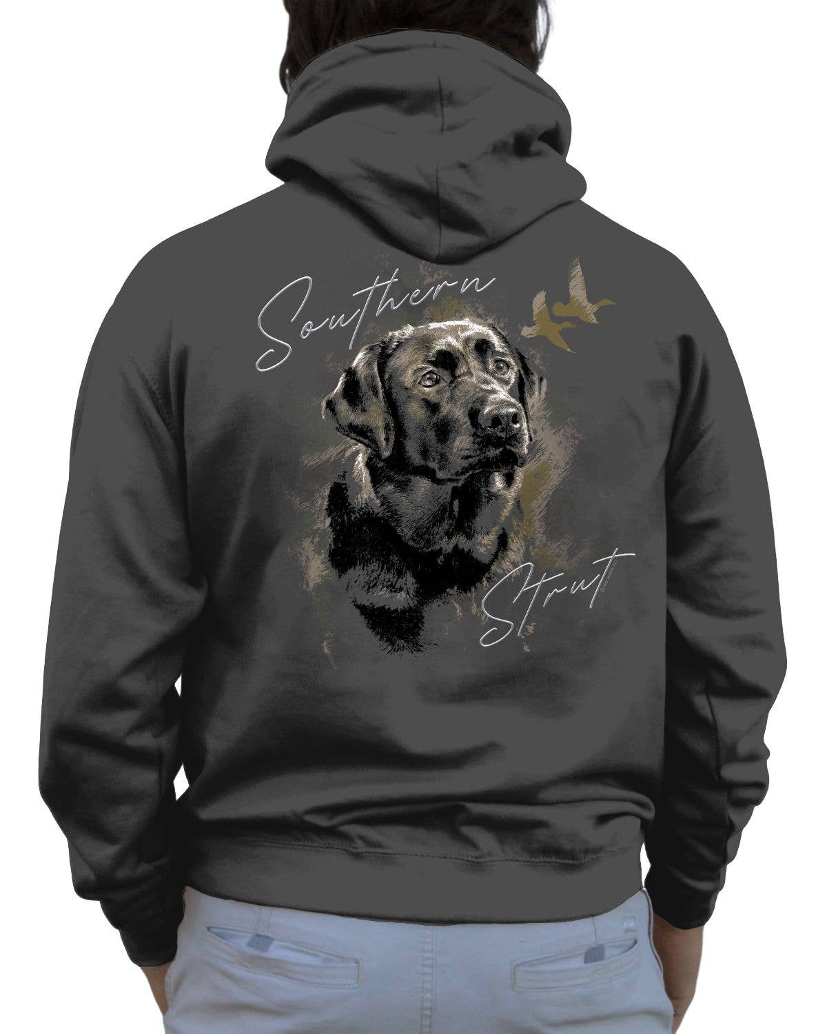 Charcoal CAMO PAINT LAB Hoodie – Southern Strut for wholesale on Faire