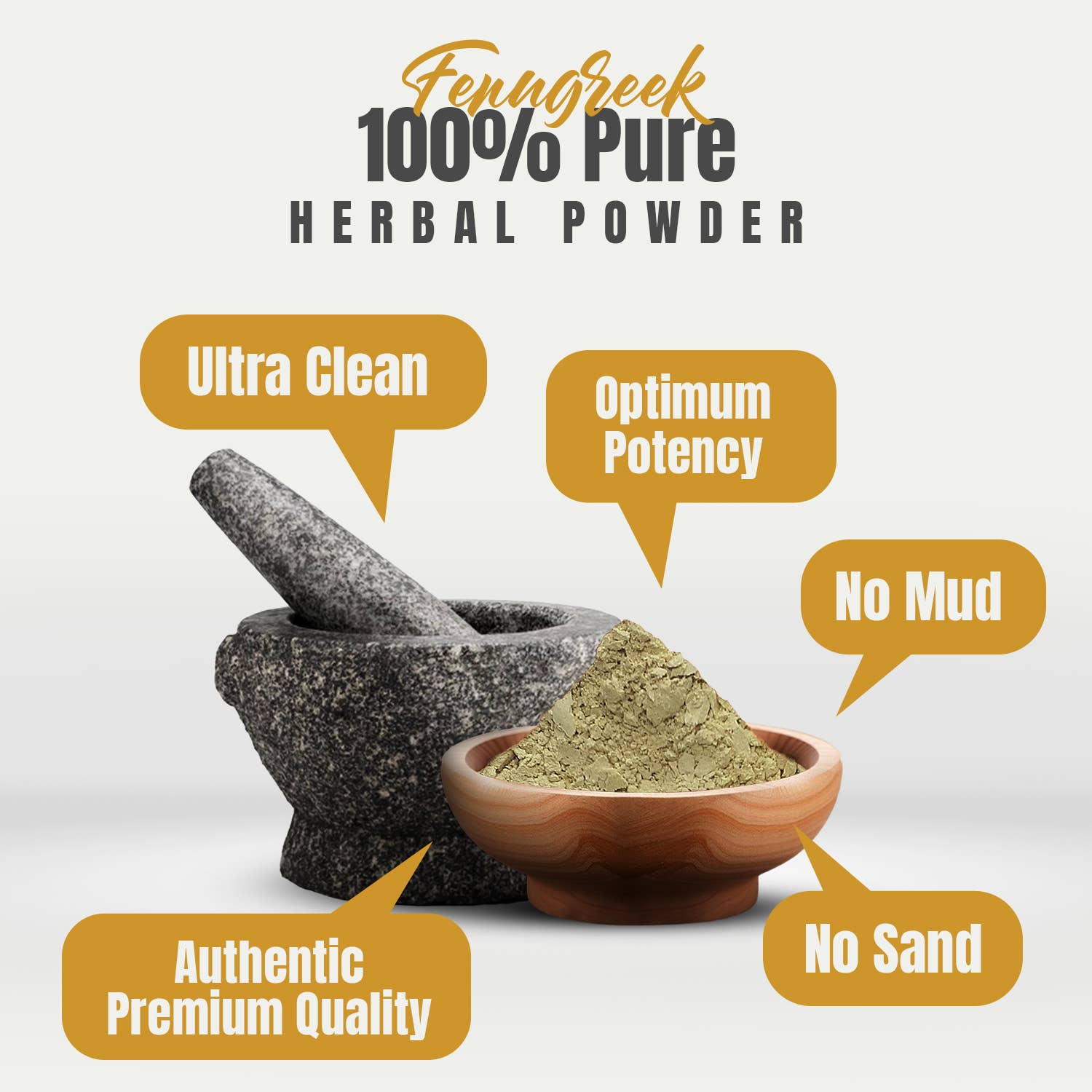 HerbsForever - Wholesale Protein/Superfood Powder - Fenugreek Powder Non-GMO Vegan Trigonella Foenum Graecum1