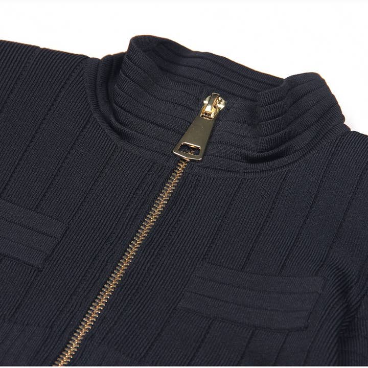 Sanyao Fashion - Vente Cardigan – femme - Manteau Cardigan à Manches Longues en Tricot de Qualité SY349 avec Col Rond1