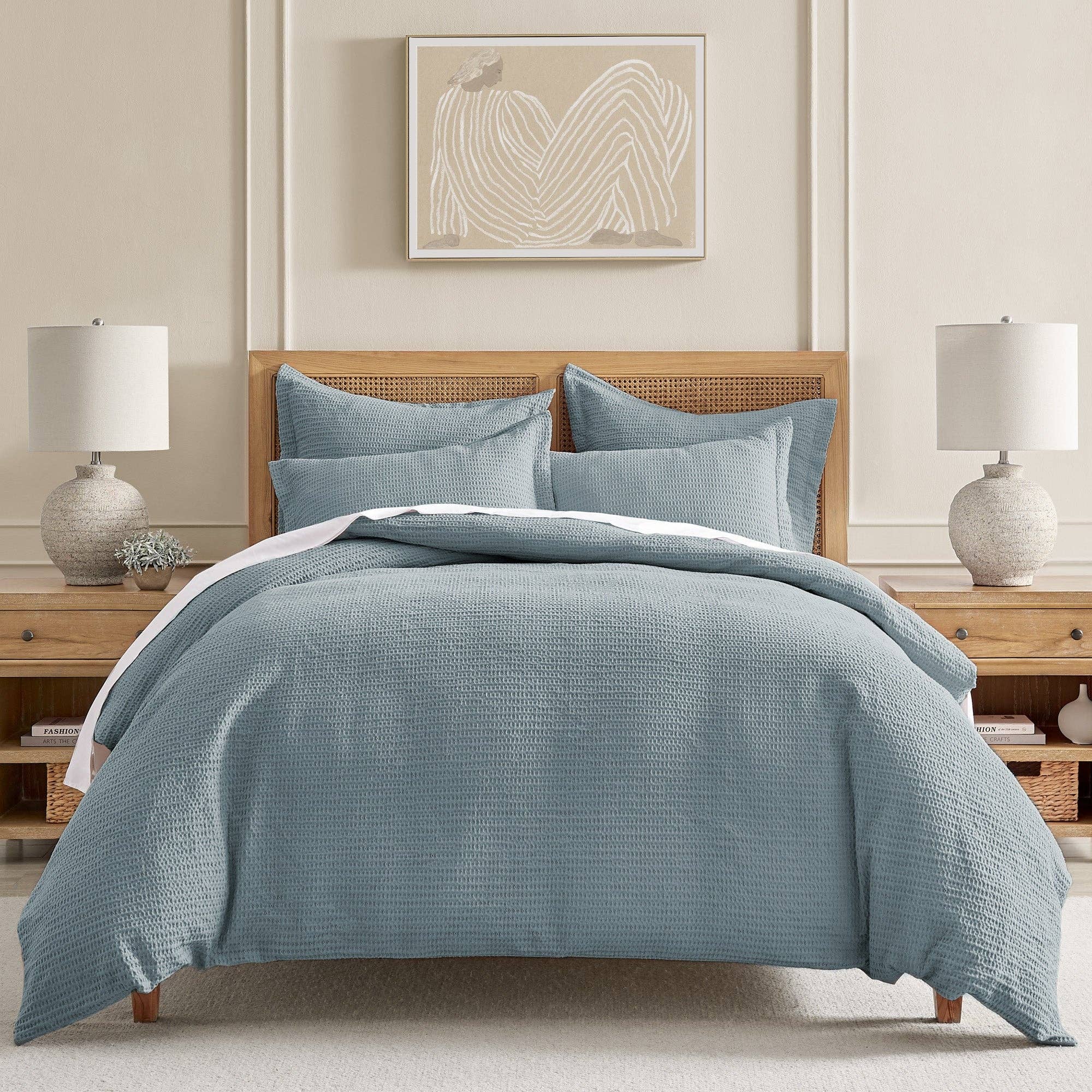 Levtex Home - Wholesale Bedding Set - Cloud Waffle Duvet/Comforter Set68