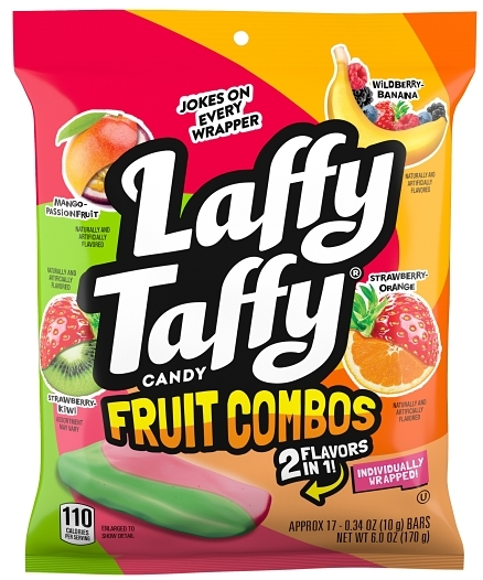iSweet.ca - Wholesale Taffy - (S6-06)Wonka Laffy Taffy Fruity Combos 6oz (170g) x 12 Units0