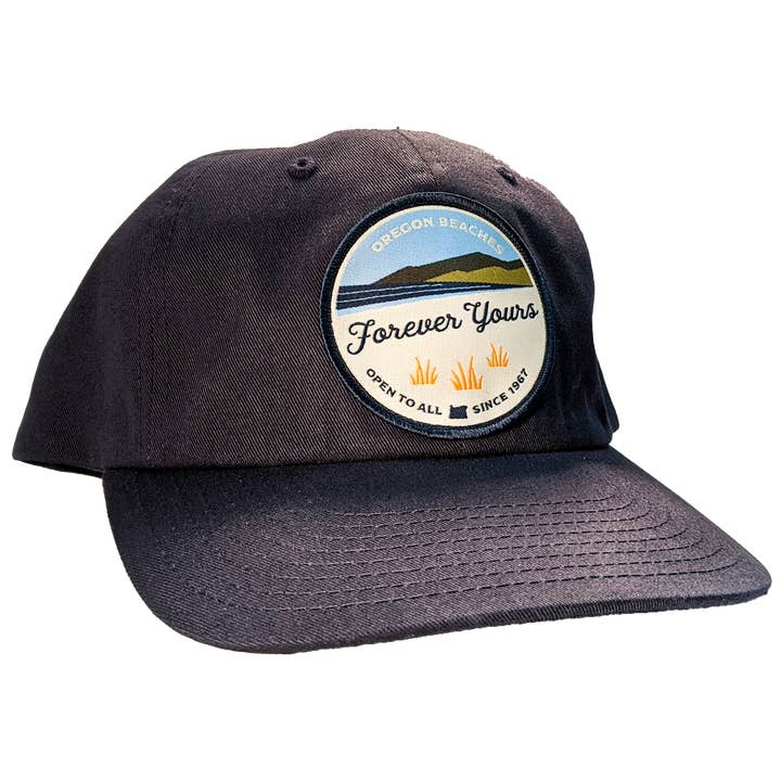 Oregon Coast "Forever Yours" - Strapback Dad Hat for wholesale by Patchmarks