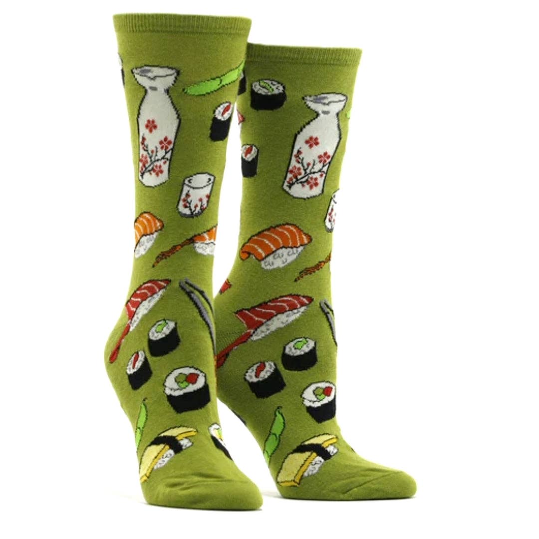 Sock Panda - Wholesale Socks - Unisex - Sushi Socks Crew from the Sock Panda (Two Sizes)2