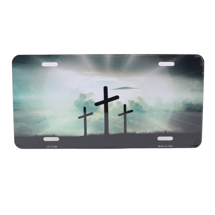 Swanson Christian Products - Wholesale Car Decorative Charm - Unisex - Autotag Crosses in the Sun