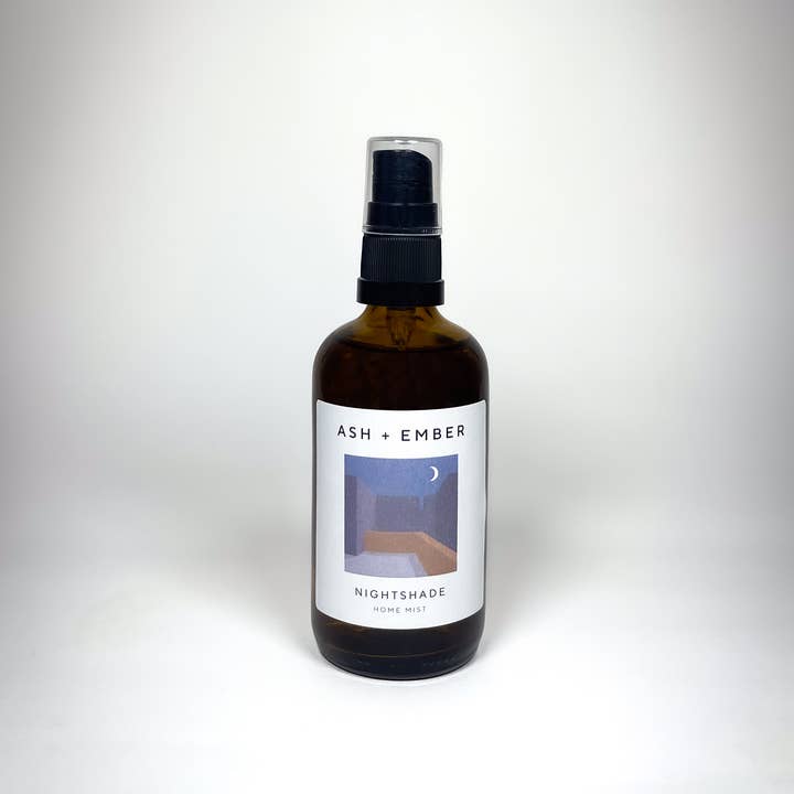 Calming Essential Oil Room Mist – Nightshade – Aromatherapy for wholesale by Ash + Ember