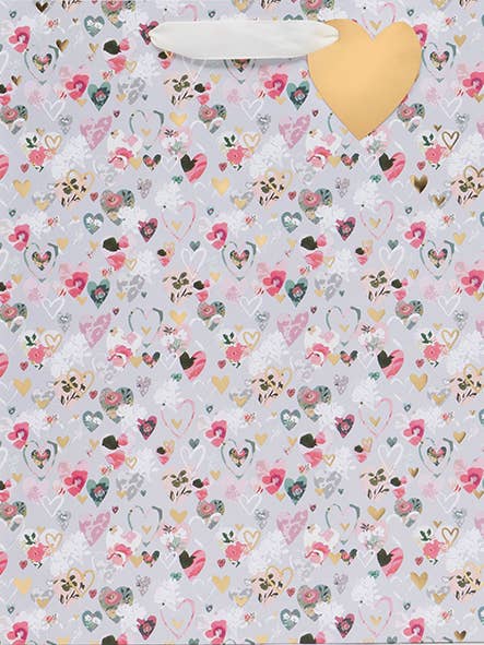 Blommiga Hjärtan XL Väska för wholesale av Ballyhoo