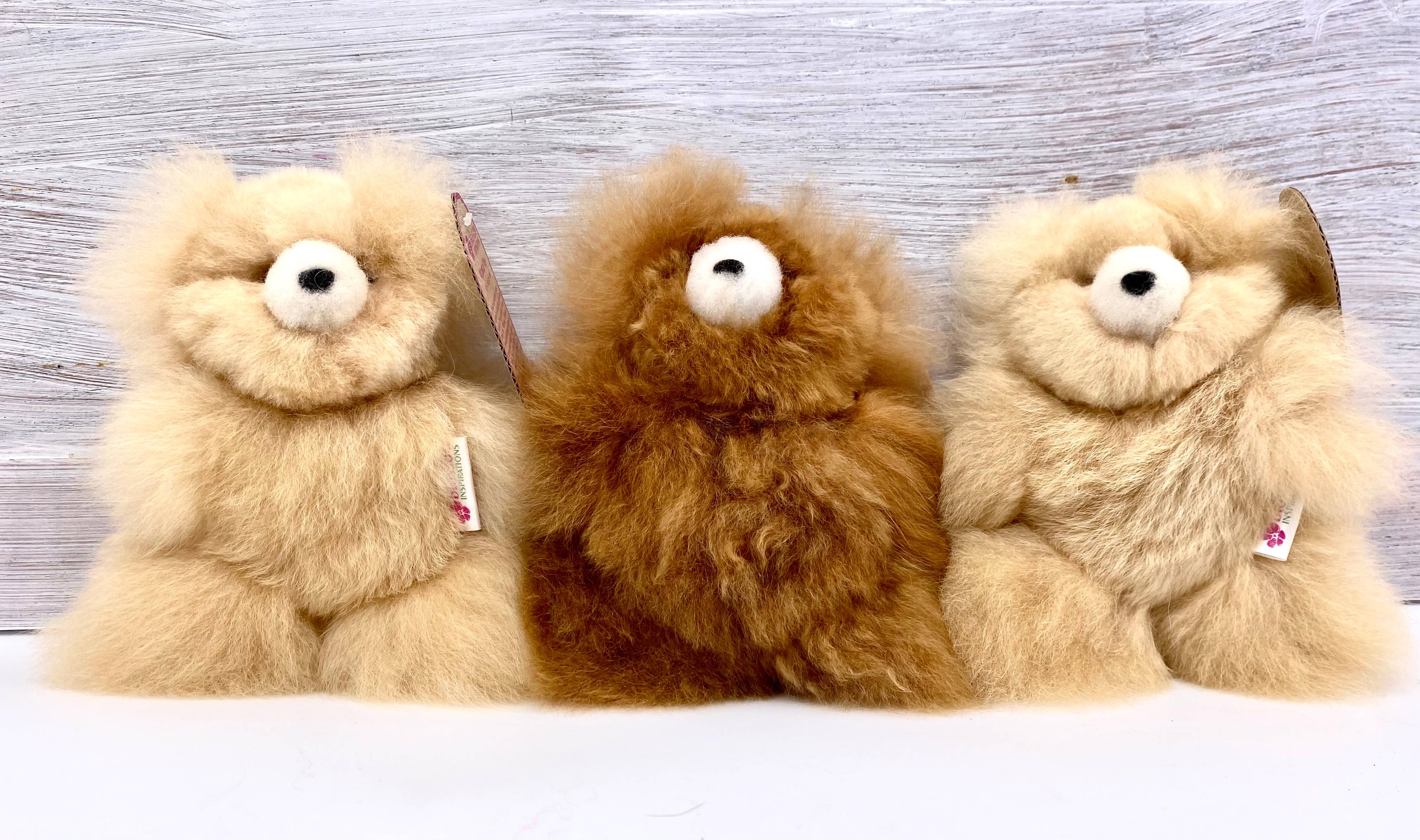 Blossom Inspirations - Vente Peluche – enfant et bébé - Peluche ours en alpaga fabriqué à la main1