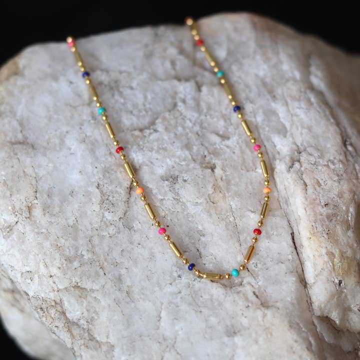Cedar and Cypress Designs - Wholesale Link & Chain Necklace - Lex Necklace - Stainless Steel - Waterproof