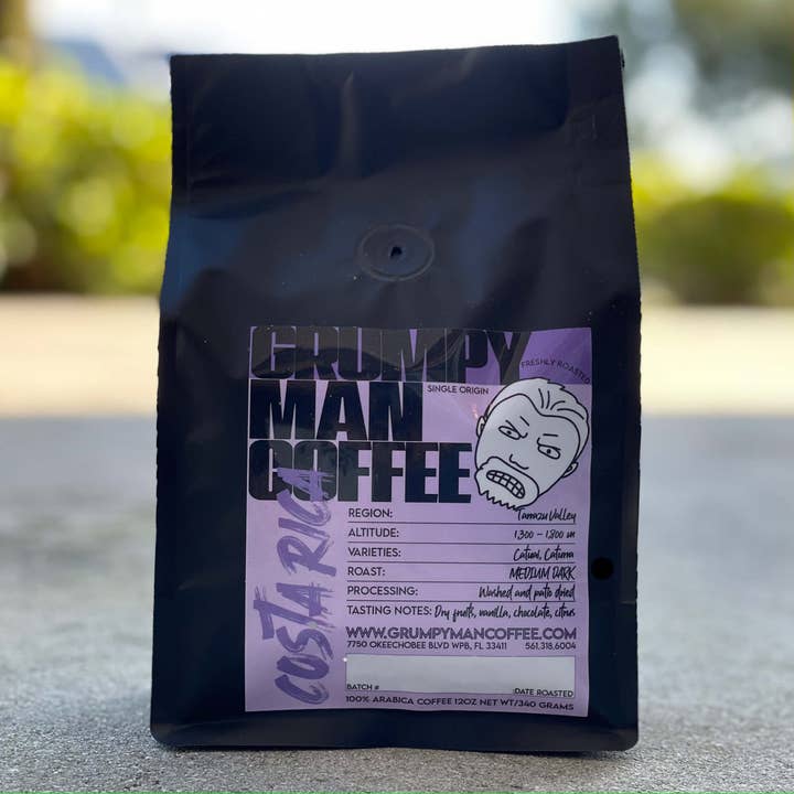 Costa Rica for wholesale by Grumpy Man Coffee Roasters